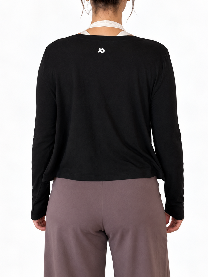 Black Everyday Cardigan