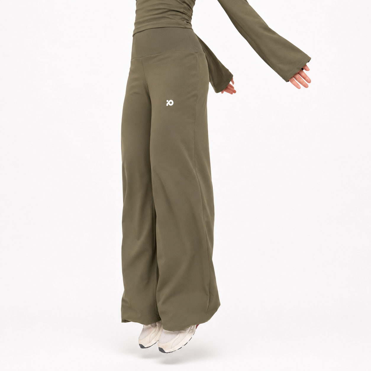 Matcha Green Wide Leg Pants