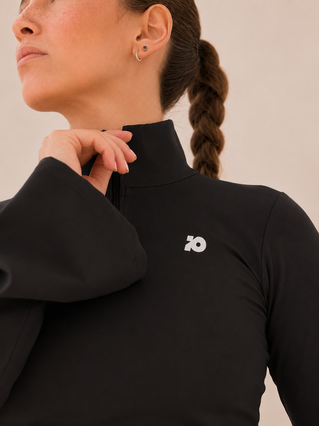 Black Flared Top