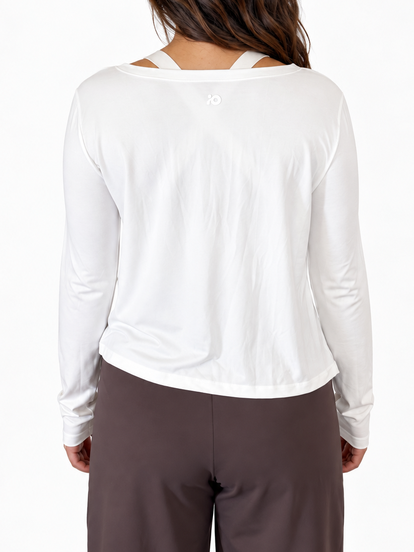 White Everyday Cardigan