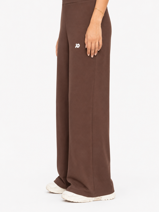 Chocolate Brown Wide Leg Pants