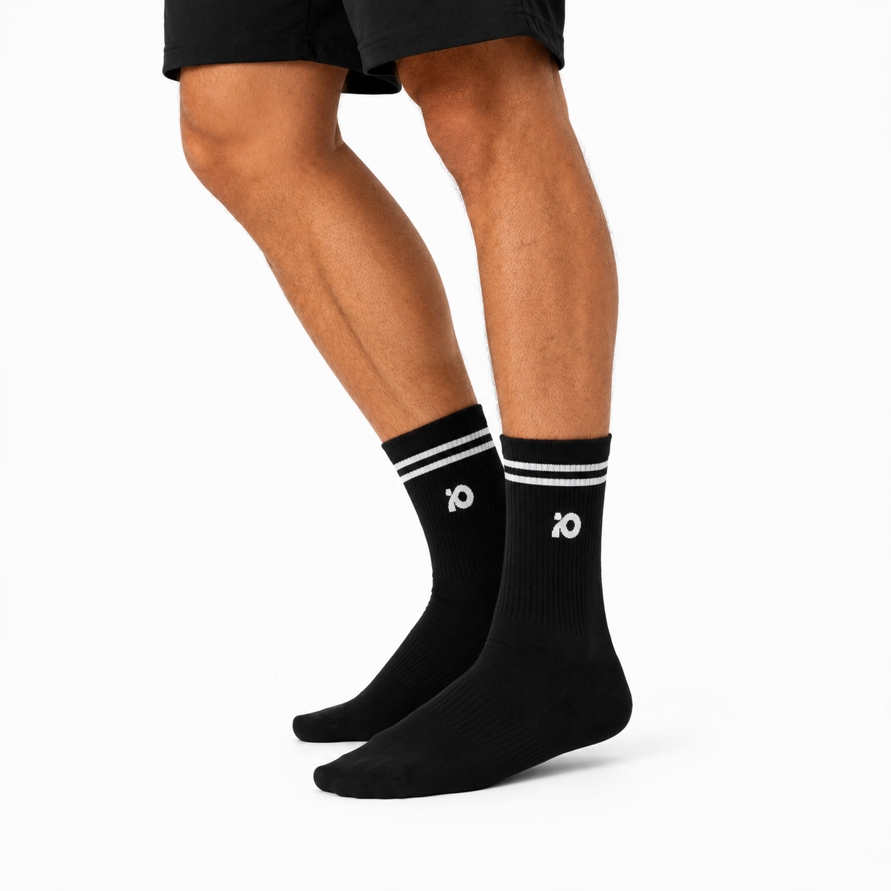 Unisex io 3-pack socks black