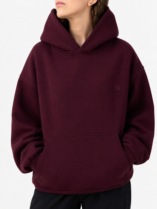 Wine Red Hoodie