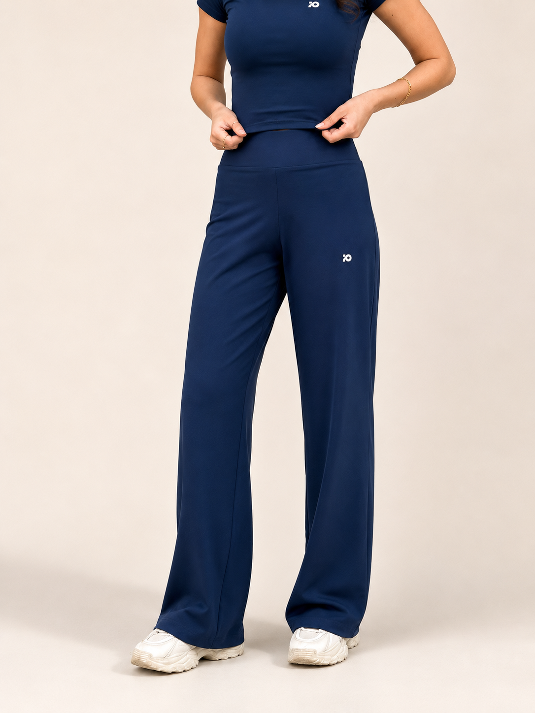 Blue Navy Wide Leg Pants