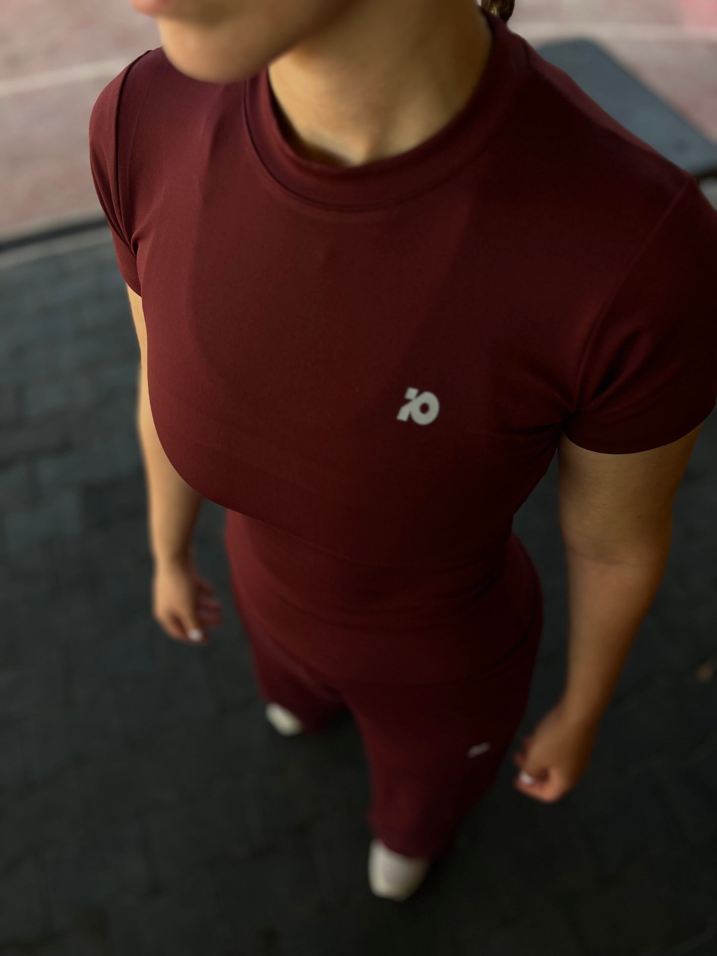 Burgundy T-shirt