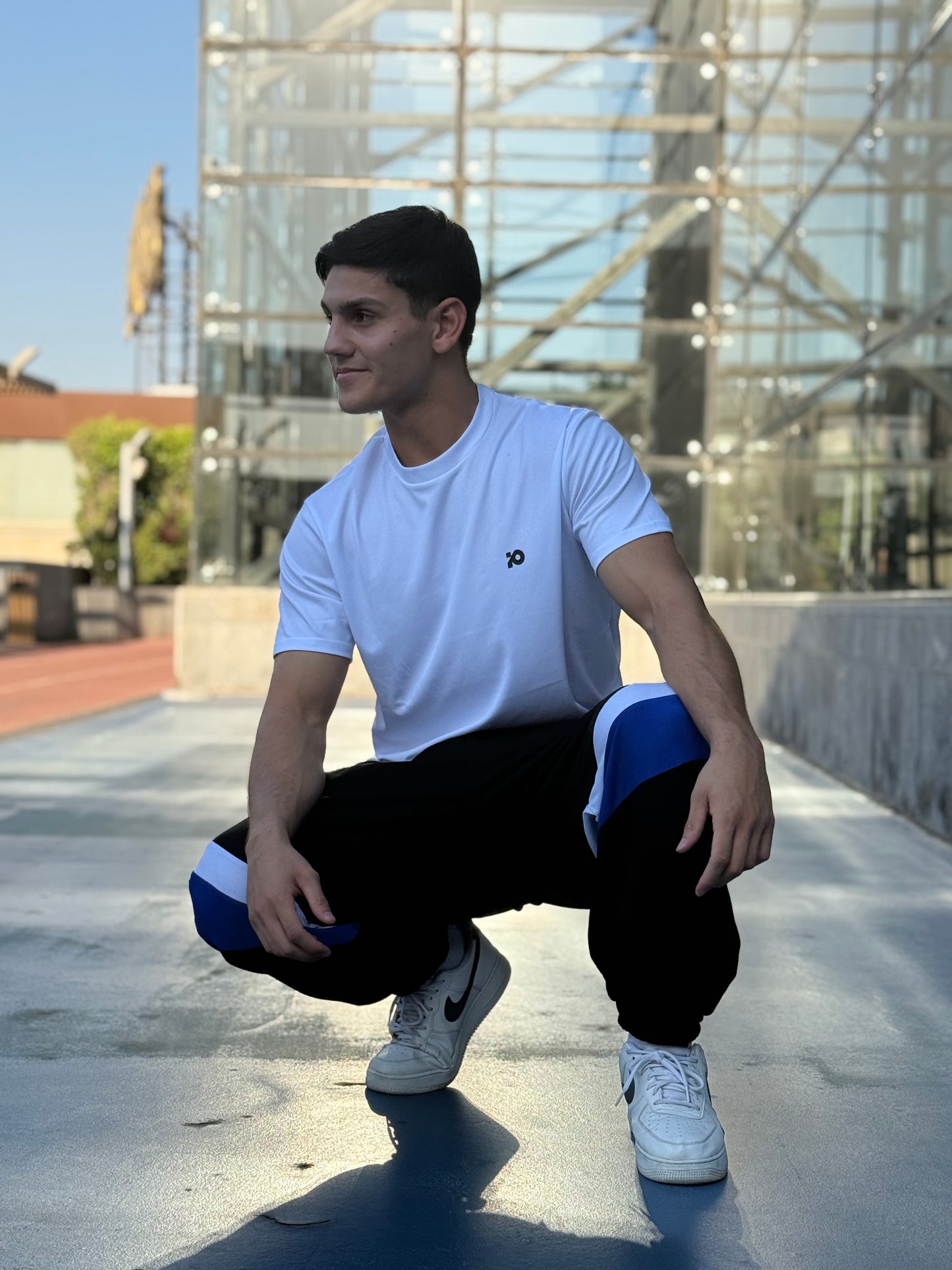 Blue Ray Joggers (Black)