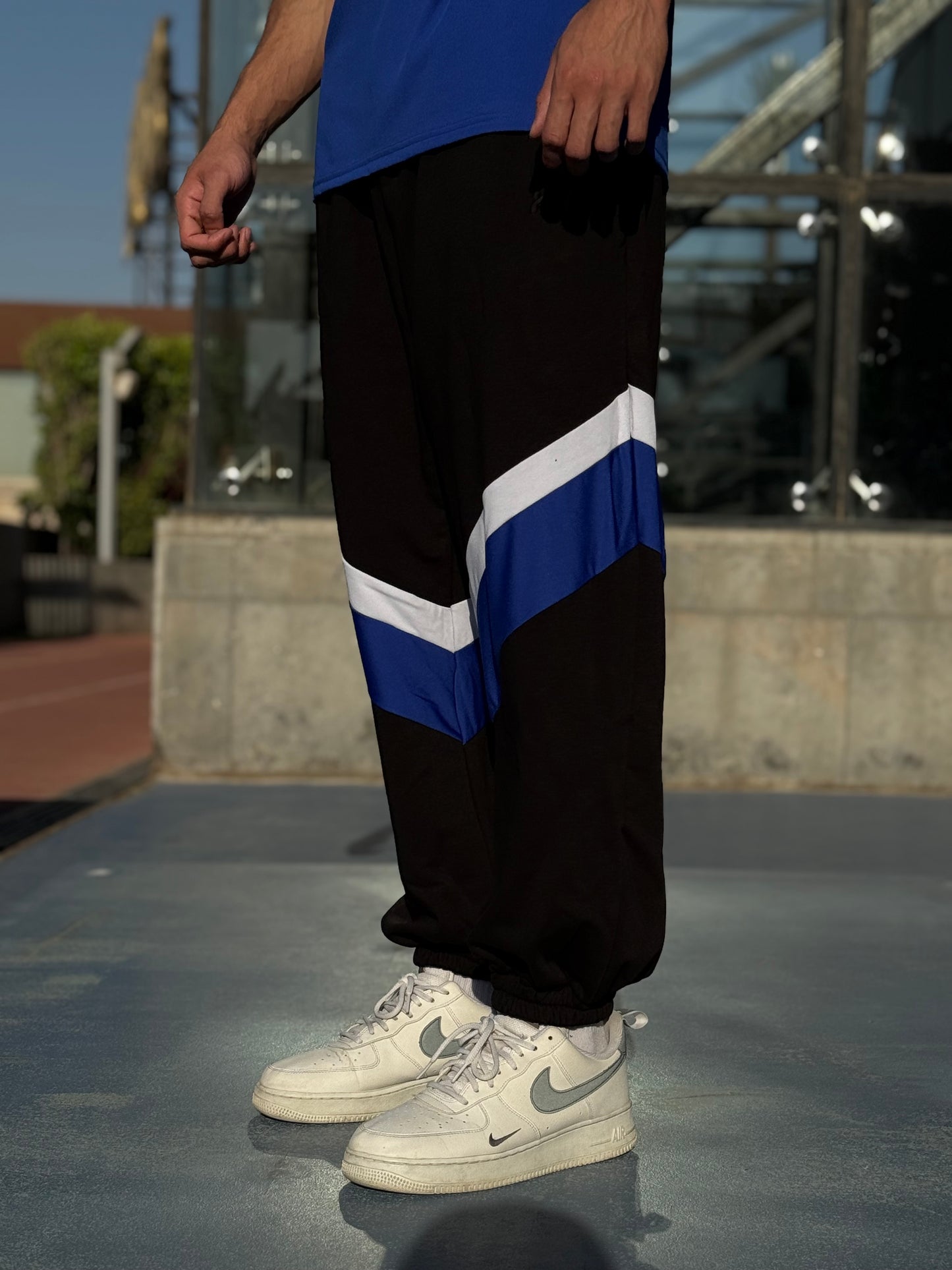 Blue Ray Joggers (Black)