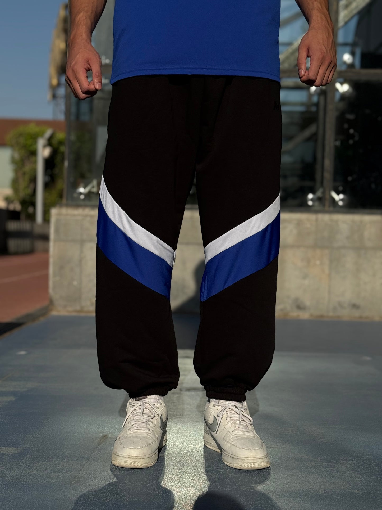 Blue Ray Joggers (Black)